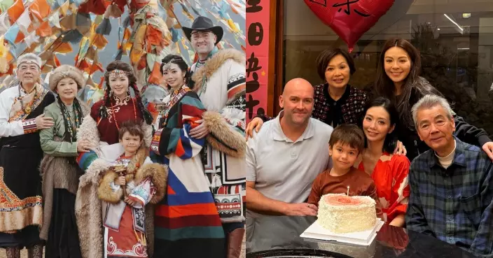 JW舉家遊雲南為律師胞姐慶生 Cindy晒著藏服全家福