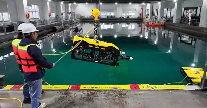 中國首創海底電纜「CT掃描」檢測機械人 300米深海自主巡檢效率勁增10倍