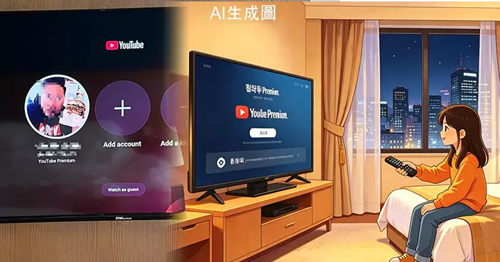 大頭蝦港男外遊登入YouTube  暖心港女2個月後入住同一房間助登出  網上相認掀熱議