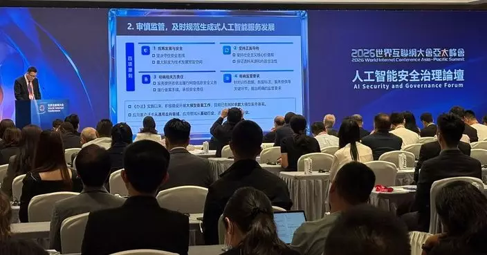 世界互聯網大會論壇聚焦AI安全治理 高林：繼續完善監管制度 開展國際合作