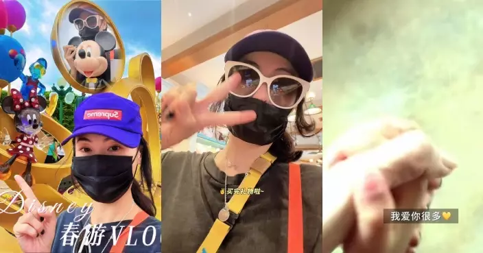 張栢芝帶細仔去主題樂園玩 6歲Marcus甜蜜告白：我愛你很多