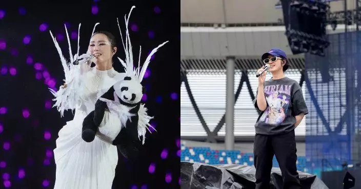 楊千嬅成都騷破紀錄 全粵語歌單震懾7萬觀眾 萬人大合唱場面壯闊