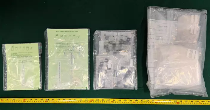 海關與內地聯合行動 兩日檢市值190萬元毒品拘兩男