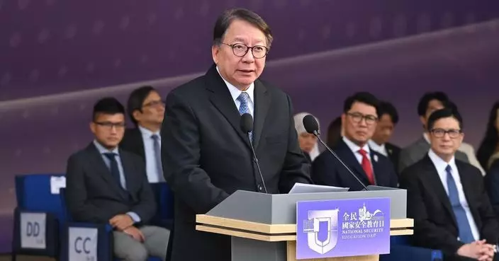 全民國家安全教育日 | 陳國基：守護香港繁榮和穩定 把握國家十五五規劃機遇