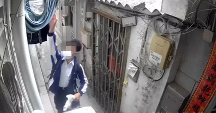 圍村男學生跳高偷胸圍內褲 手法熟練惹網民熱議：絕對唔係第一次！