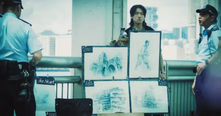 港產片《我們不是什麼》票房突破300萬推出回饋活動 ANSONBEAN走上街頭為觀眾即場繪畫一對一人像速寫