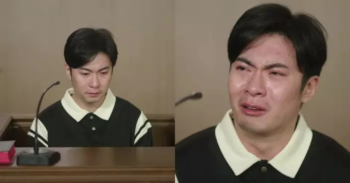 正義女神｜曾憑《法證VI》情緒病患殺人犯彈起 朱樂洺近4分鐘法庭「含冤自白」戲再證演技實力