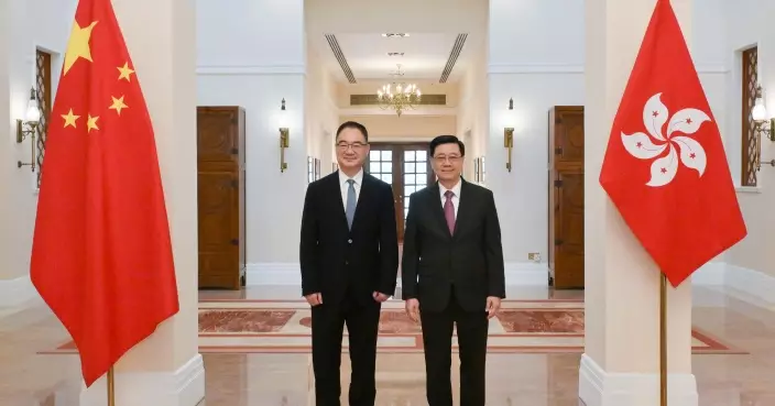 行政長官李家超禮賓府會晤安徽省長王清憲 共商深化皖港合作