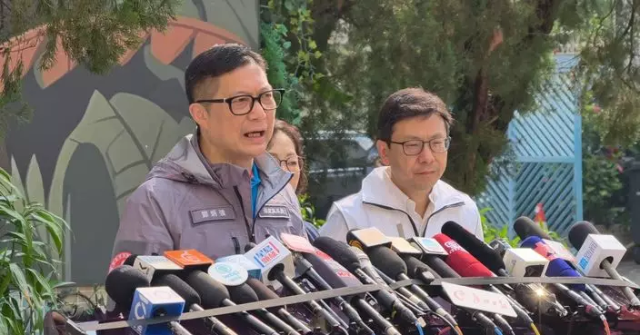 大埔火災 | 鄧炳強：每層均有警員民安隊駐守協助 孫玉菡：如需義工幫手可登記安排