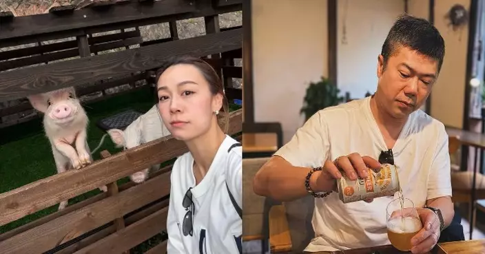 黃心穎飛日本睇F1 賽車 孖老公泥鯭歎啤酒賞海景放鬆