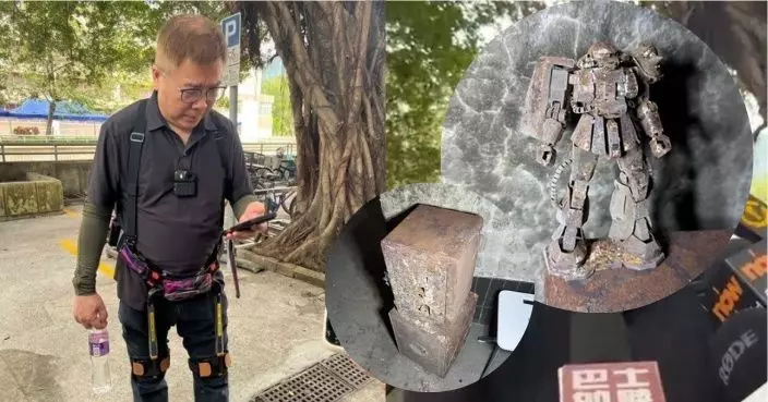 大埔火災 | 17樓居民出動輔助裝備「外骨骼」單位損毀嚴重幸尋回夾萬、渣古