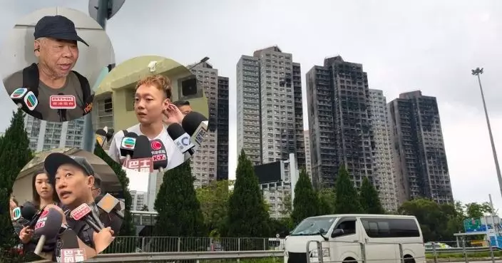 大埔火災 | 宏新閣居民第二日上樓執拾 有居民盼尋回太太龍鳳鐲與結婚照