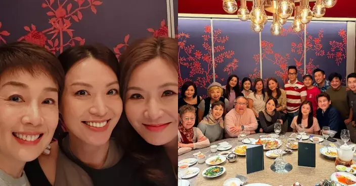 亞視舊拍檔再聚首 陳煒 江美儀 張文慈同框合照