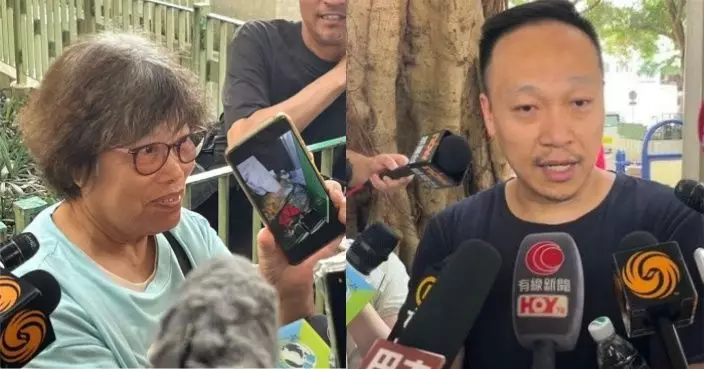 大埔火災 | 梁婆婆女婿代上樓喜尋護照棉被 林先生「代父從軍」：父母想要的都找回來！