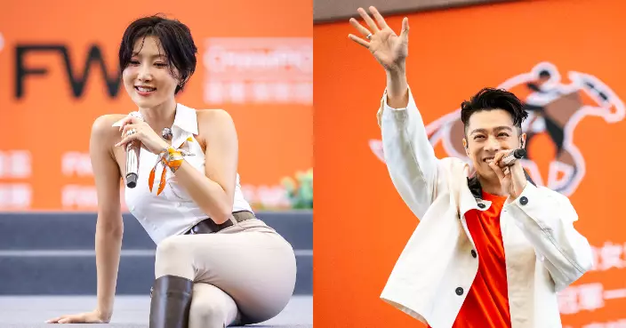 華莎、周柏豪首登沙田馬場亮相圈舞台 見證香港馬壇兩大王者再創輝煌歷史