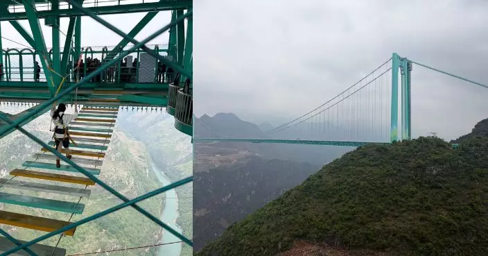 貴州行｜花江峽谷大橋橫豎都世一 地球大裂縫上天塹變通途