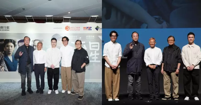 《流星語》4K數碼修復版香港首映圓滿完成 狄龍：我們向張國榮致敬