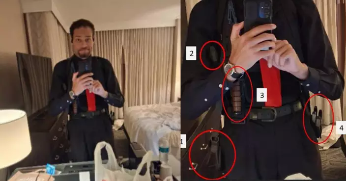 涉企圖行刺特朗普男子 晚宴前酒店房持刀槍自拍