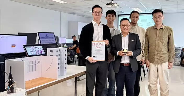 港大研AI驗樓系統eCheckGo 數秒查裂縫剝落快百倍 巡查舊樓成本低