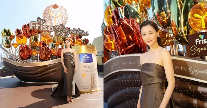 陳法拉帶兩孩仍拼事業 現身香港談育兒哲學