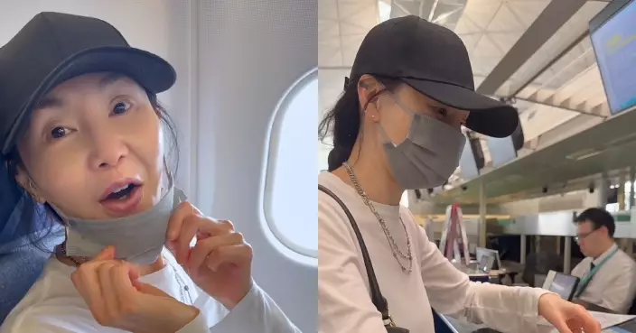 張曼玉飛北京素顏出行 獨自出行貼地如路人