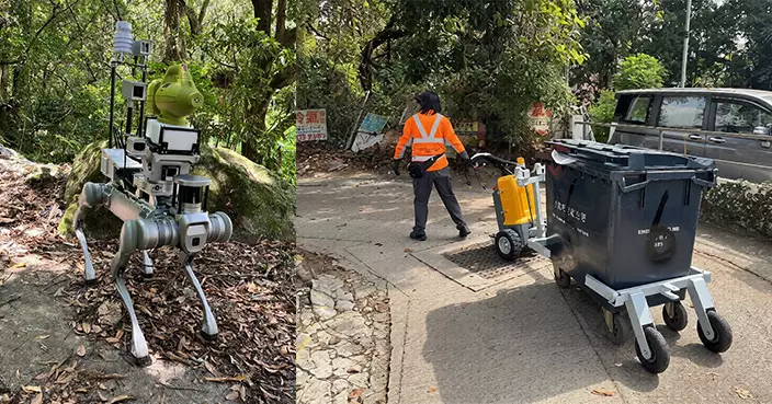食環署引入機械狗及電動牽引車 助前線清潔工減勞動防中暑