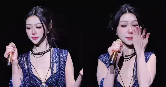 薛凱琪再瘦到似「紙片人」唱方大同歌失控淚崩