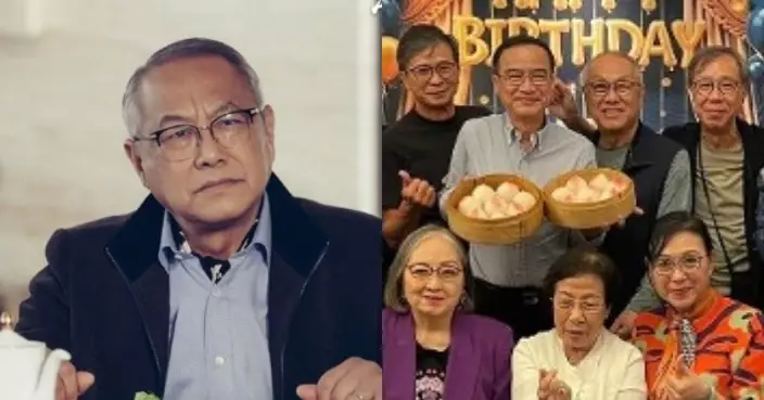 于洋久違露面賀壽 身形暴瘦成焦點