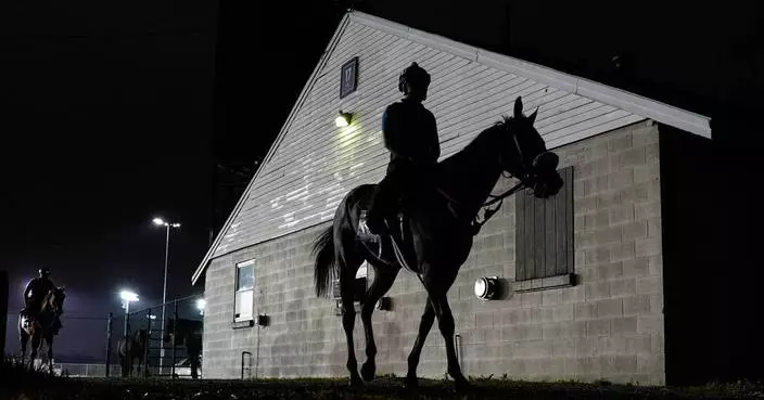 肯塔基打吡賽前備戰 馬匹操練情況曝光