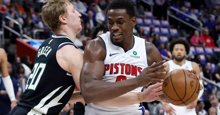 活塞主場大勝公鹿 坎寧安傷癒復出貢獻雙雙