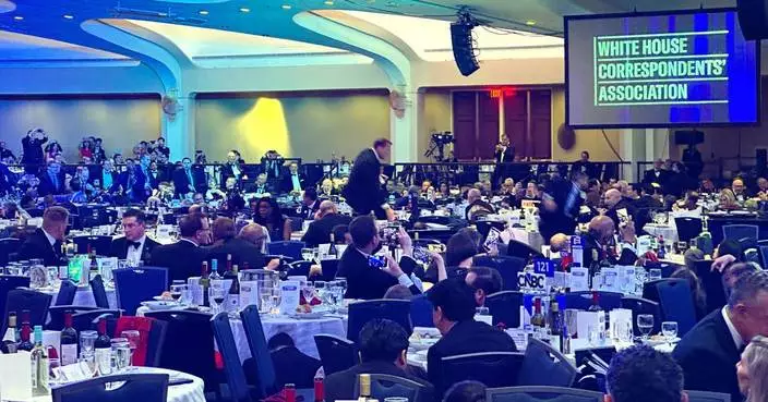 槍手闖特朗普記者晚宴現場 總統一度被疏散