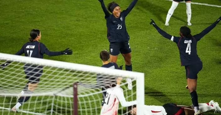 美國女足友賽3比0挫日本 甘迺迪韋斯利一入球一助攻