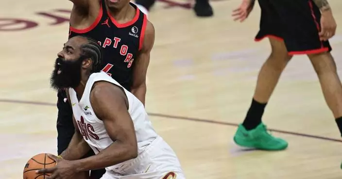 NBA季後賽騎士第四節反撲挫速龍 總場數3比2領先