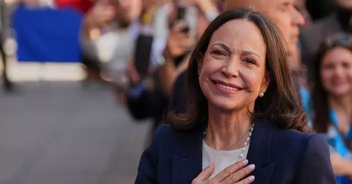 委內瑞拉反對派領袖馬查多馬德里集會 拒會西班牙首相桑切斯