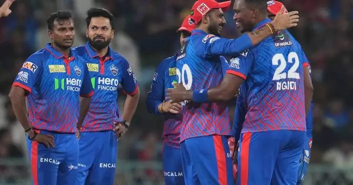 德里首都隊IPL首戰告捷 里茲維半世紀助反勝勒克瑙