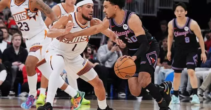 戴雲布加攻入30分 太陽力克公牛120比110