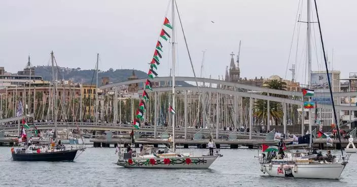 加沙援助船隊遭以色列攔截 逾百活躍分子克里特島附近被扣押