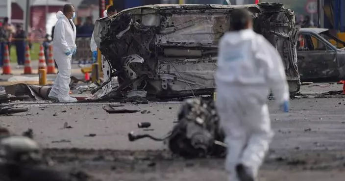 哥倫比亞公路連環相撞事故 至少2死19傷