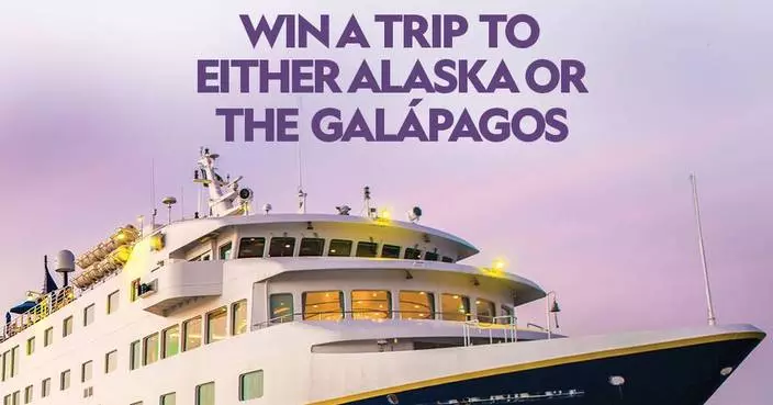 國家地理地球月抽獎送畢生難忘之旅 探索阿拉斯加或加拉帕戈斯
