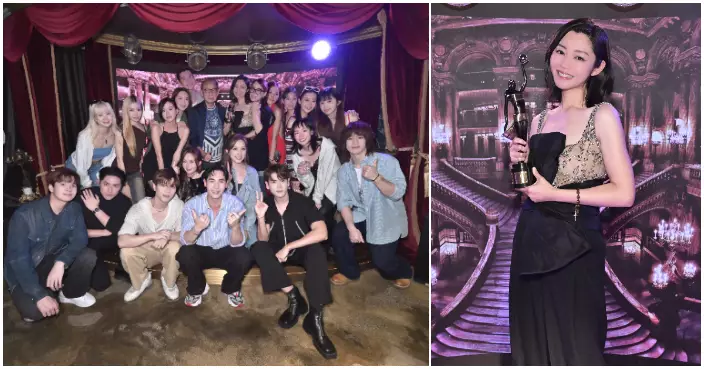 楊受成開P慶祝衛詩雅金像獎再下一城   曾比特陳家樂合唱《活着VIVA》掀全晚最高潮