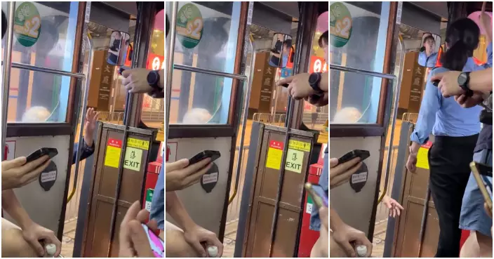 老伯無憑無據自稱「前電車公司員工」拒付車資 女司機理據兼備KO：坐車畀錢天經地義