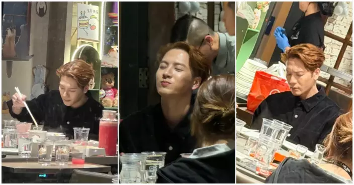 王嘉爾低調食平民火鍋  貼地親民坐大堂獲粉絲狂讚