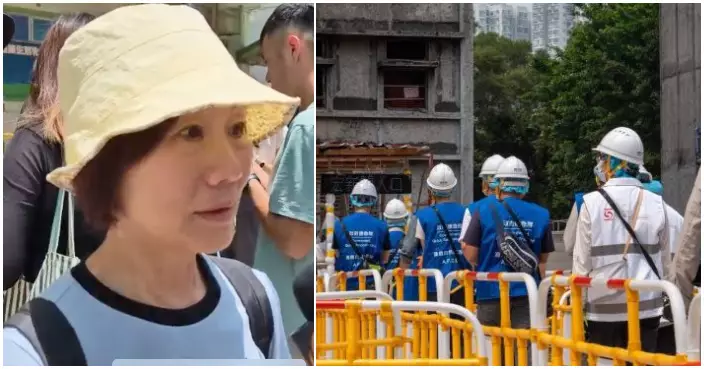 大埔火災｜宏道閣黃太慶幸取回金飾及相片 感謝社署及關愛隊協助搬運物品