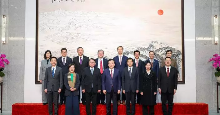 夏寶龍晤北都大學城籌建組代表團 陳國基匯報此行考察工作