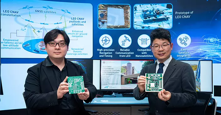 理大自主研發低軌衛星載荷成功發射 精準定位助自動駕駛無人機