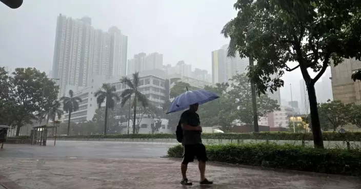 天氣 | 天文台 ： 強雷雨區東移  未來兩三小時驟雨增多