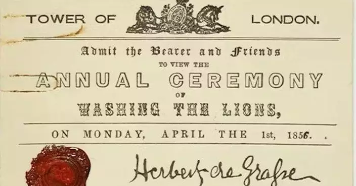 倫敦博物館揭愚人節最古老惡作劇！倫敦塔「洗獅儀式」騙足160年　遊客遠道而來中招