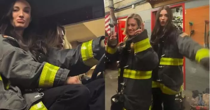 紐約女網紅消防局內爬車熱舞 被指對911英雄部隊欠尊重 當局展開內部調查