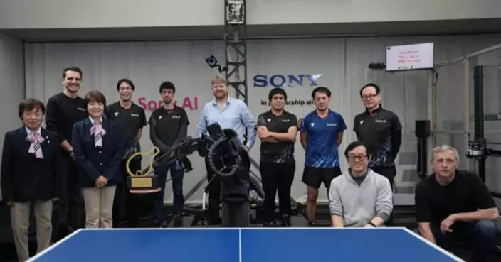 乒乓球機械人Ace擊敗人類職業選手！Sony：機械人領域重要里程碑
