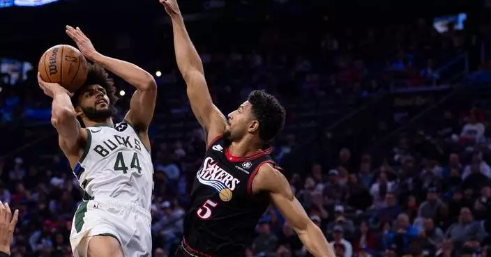 費城76人輕取公鹿備戰附加賽 域士告別戰引關注